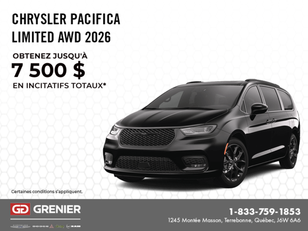 Chrysler Pacifica 2026