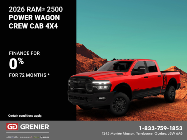 Get the 2026 RAM 2500