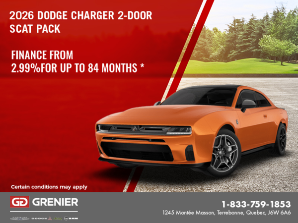 2026 Dodge Charger 2-Door