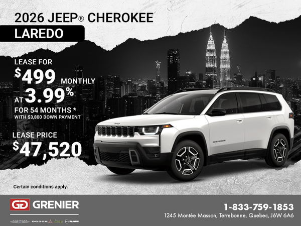 2026 Jeep Cherokee