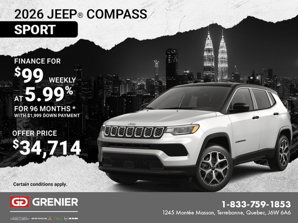 2026 Jeep Compass