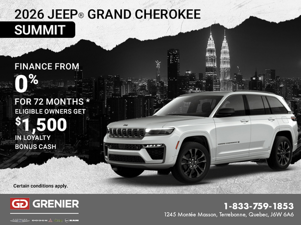 2026 Jeep Grand Cherokee