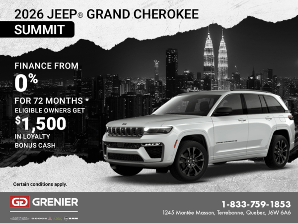 2026 Jeep Grand Cherokee