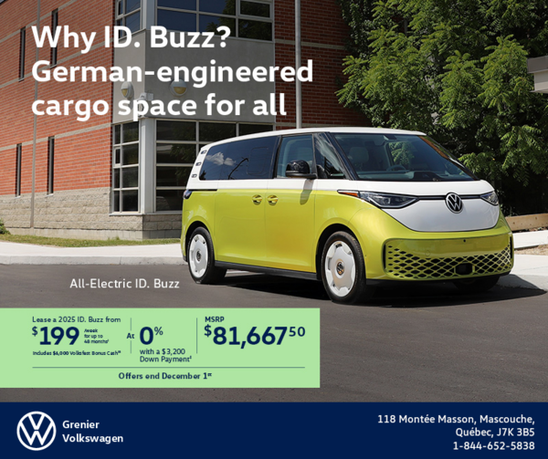 Get the 2025 Volkswagen ID.Buzz