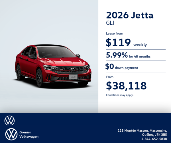 Get the 2025 Volkswagen Jetta GLI