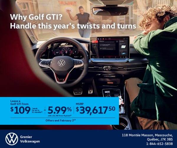 Get the 2026 Volkswagen Golf GTI