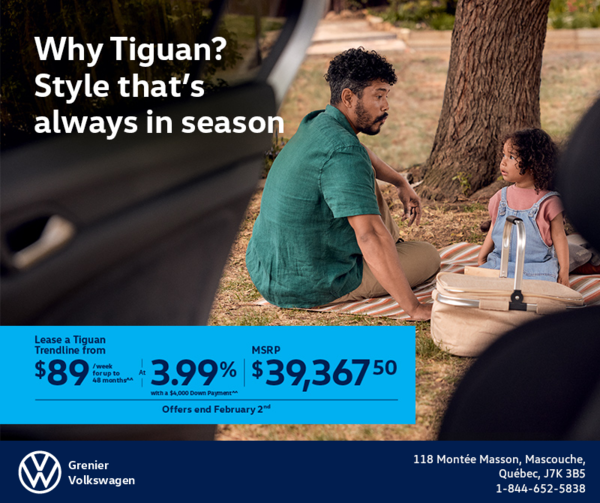 Get the 2026 Volkswagen Tiguan