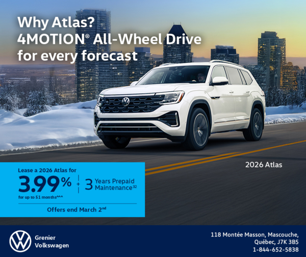 Get the 2026 Volkswagen Atlas