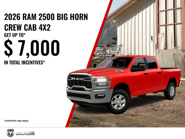 Get the 2026 RAM 2500