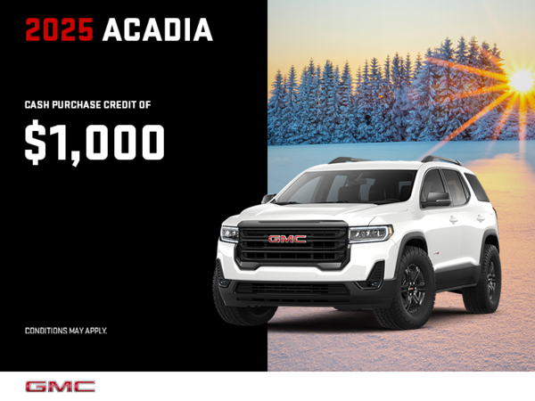 The 2025 GMC Acadia
