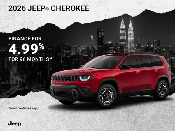 Get the 2026 Jeep Cherokee !