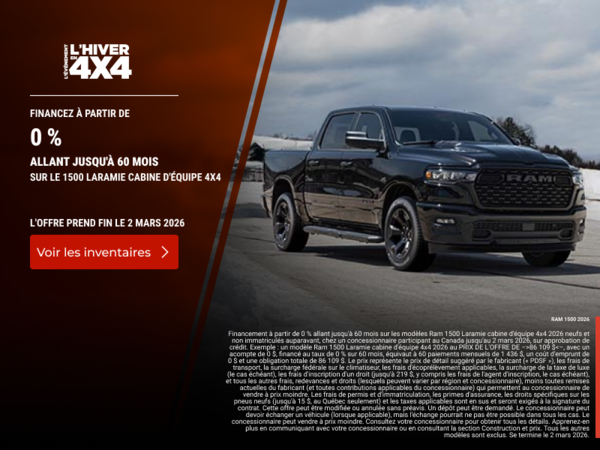 L'événement mensuel RAM