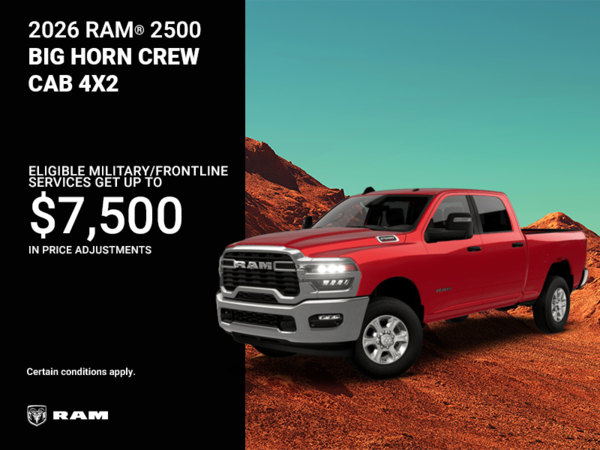 Get the 2026 RAM 2500