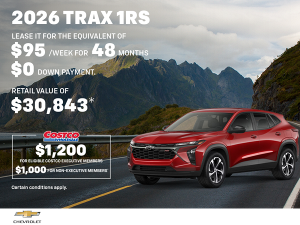 Get the 2026 Chevrolet Trax