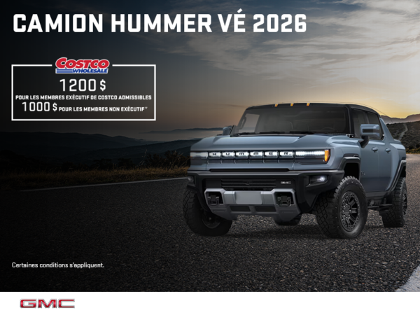 Le GMC Camion Hummer VÉ 2026
