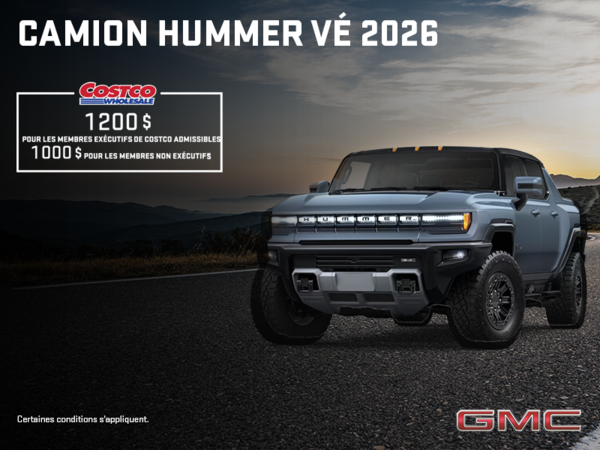 Le GMC Camion Hummer VÉ 2026