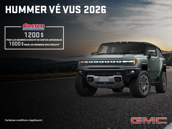 Le GMC Hummer VÉ VUS 2026