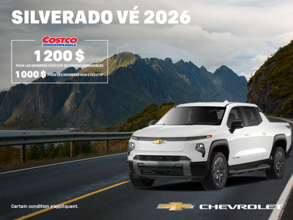 Procurez-vous le Chevrolet Silverado VÉ 2026