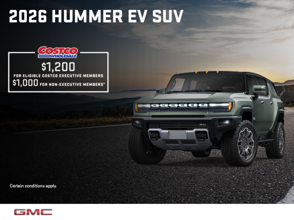The 2026 GMC Hummer EV SUV