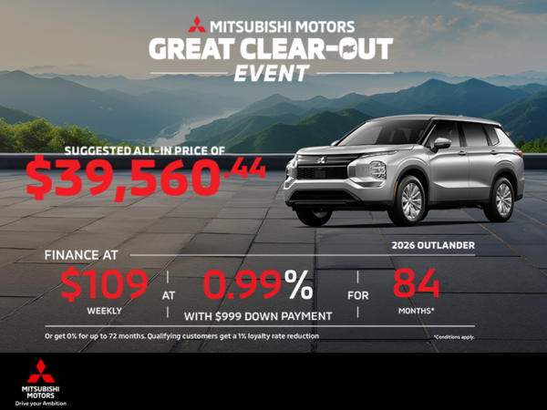 2026 Mitsubishi Outlander