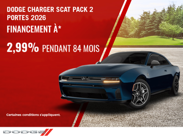 Dodge Charger Scat Pack 2 portes 2026