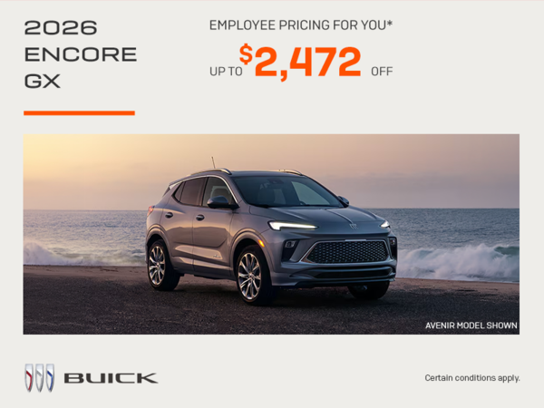 Get the 2026 Buick Encore GX