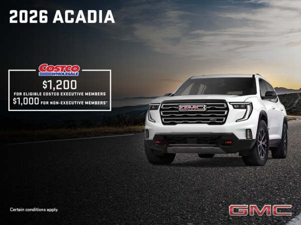 The 2026 GMC Acadia