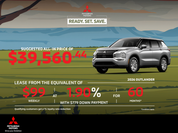 2026 Mitsubishi Outlander