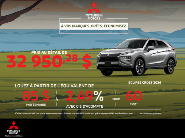 Mitsubishi Eclipse Cross 2026