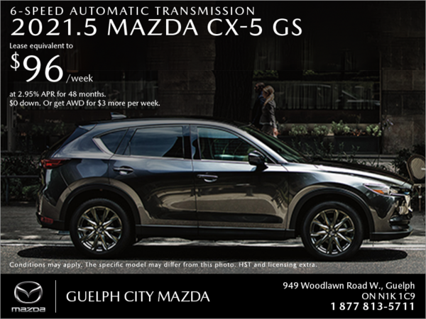 Guelph City Mazda | The 2021 Mazda CX-5 GX