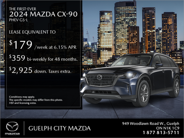 Guelph City Mazda - The 2024 Mazda CX-90