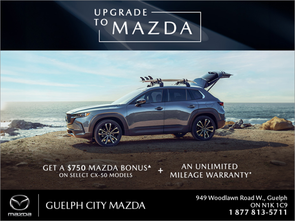 Guelph City Mazda - The Upgrade to Mazda event