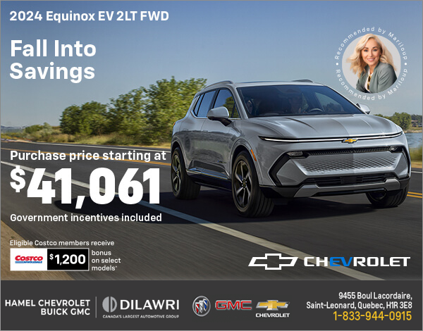 Get the 2024 Chevrolet Equinox EV