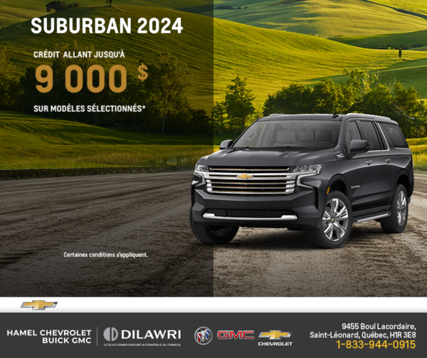 Le Chevrolet Suburban 2024