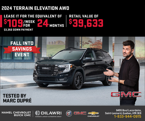 The 2024 GMC Terrain