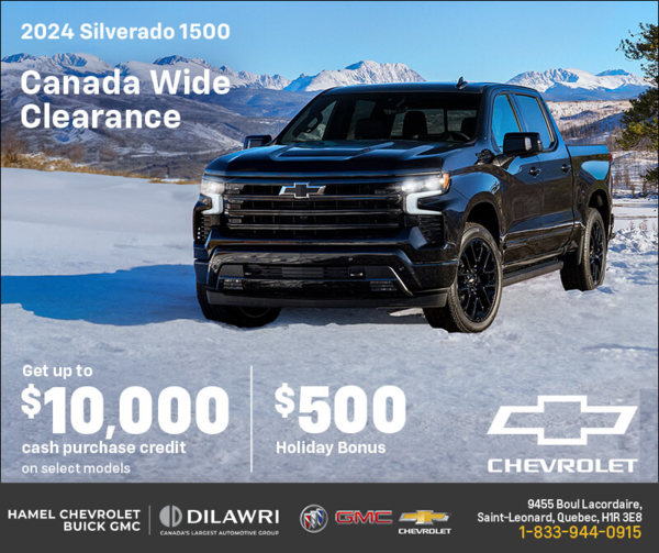 Get the 2024 Chevrolet Silverado 1500