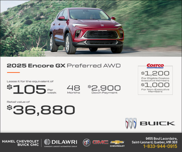 Get the 2025 Buick Encore GX