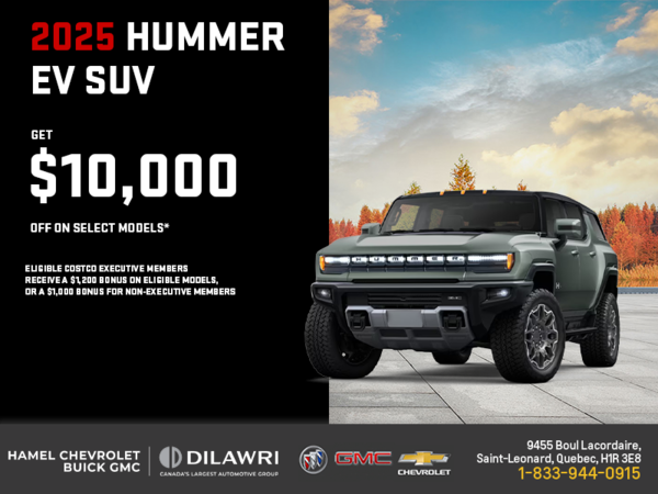 The 2025 GMC Hummer EV SUV