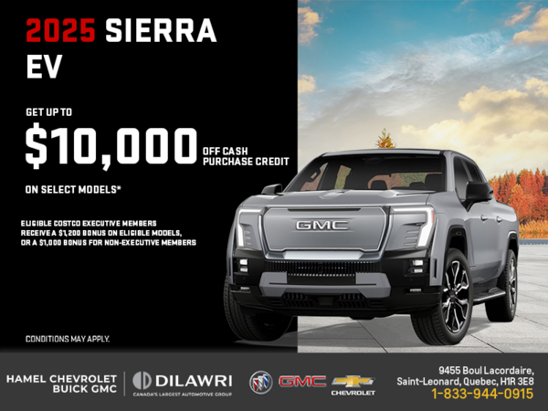 The 2025 GMC Sierra EV