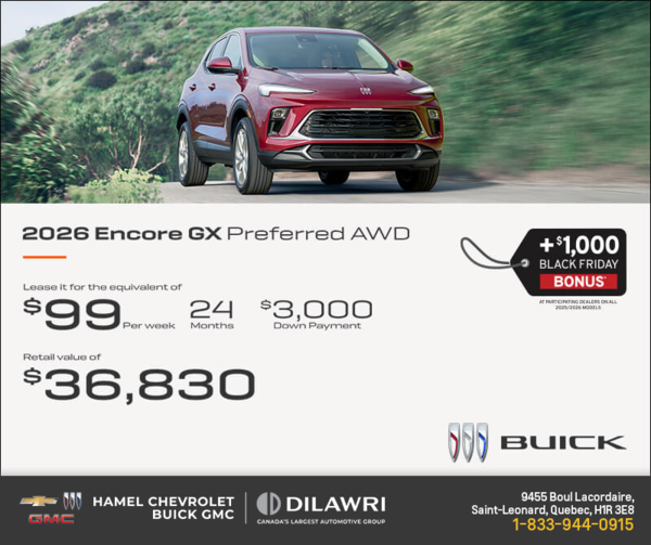 Get the 2026 Buick Encore GX
