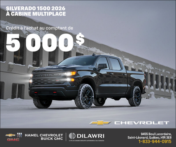 L'événement du mois Chevrolet