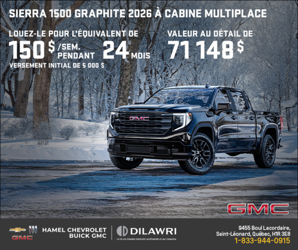 Le GMC Sierra 1500 2026