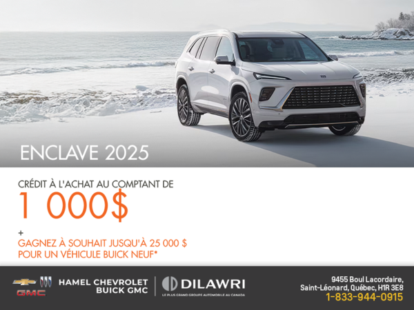 Procurez-vous le Buick Enclave 2025