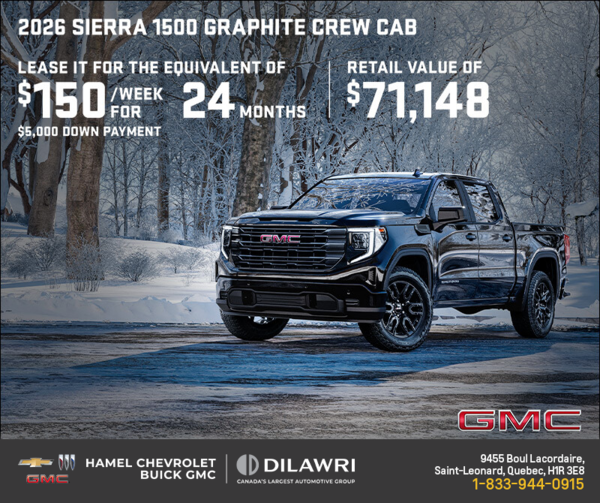 The 2026 GMC Sierra 1500