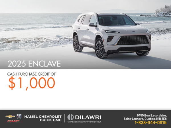 Get the 2025 Buick Enclave