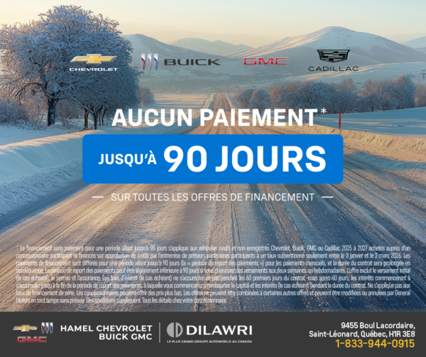 L'événement du mois Chevrolet