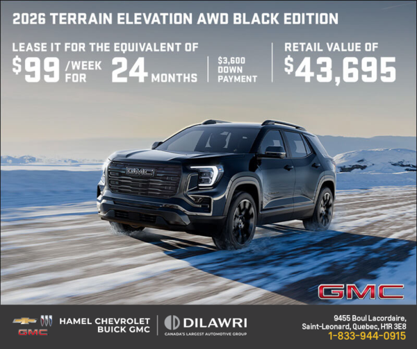 The 2026 GMC Terrain
