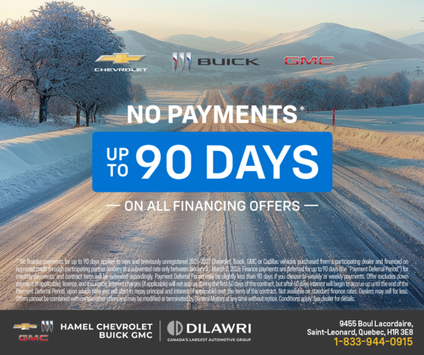 Chevrolet 90 Days Event!