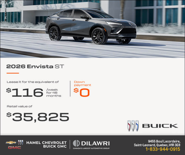 Get the 2026 Buick Envista