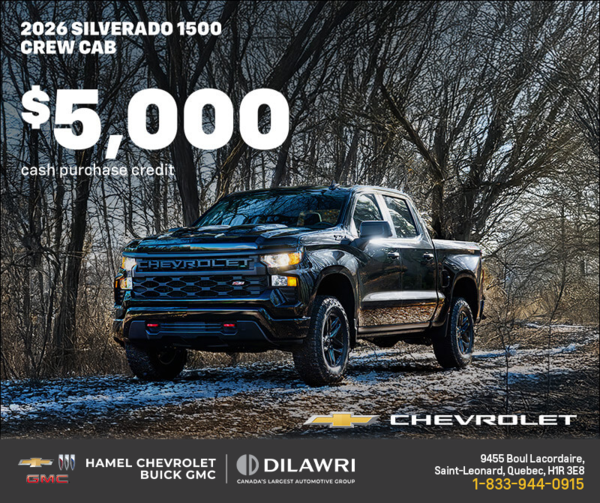 Get the 2026 Chevrolet Silverado 1500